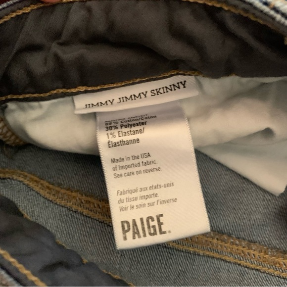 Paige Skinny Jeans sz 26 - Picture 3 of 5